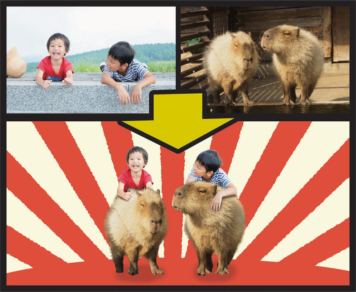 2023年賀状をインパクトのあるものにします カンタン！短納期！構成のご相談も乗ります！ イメージ7