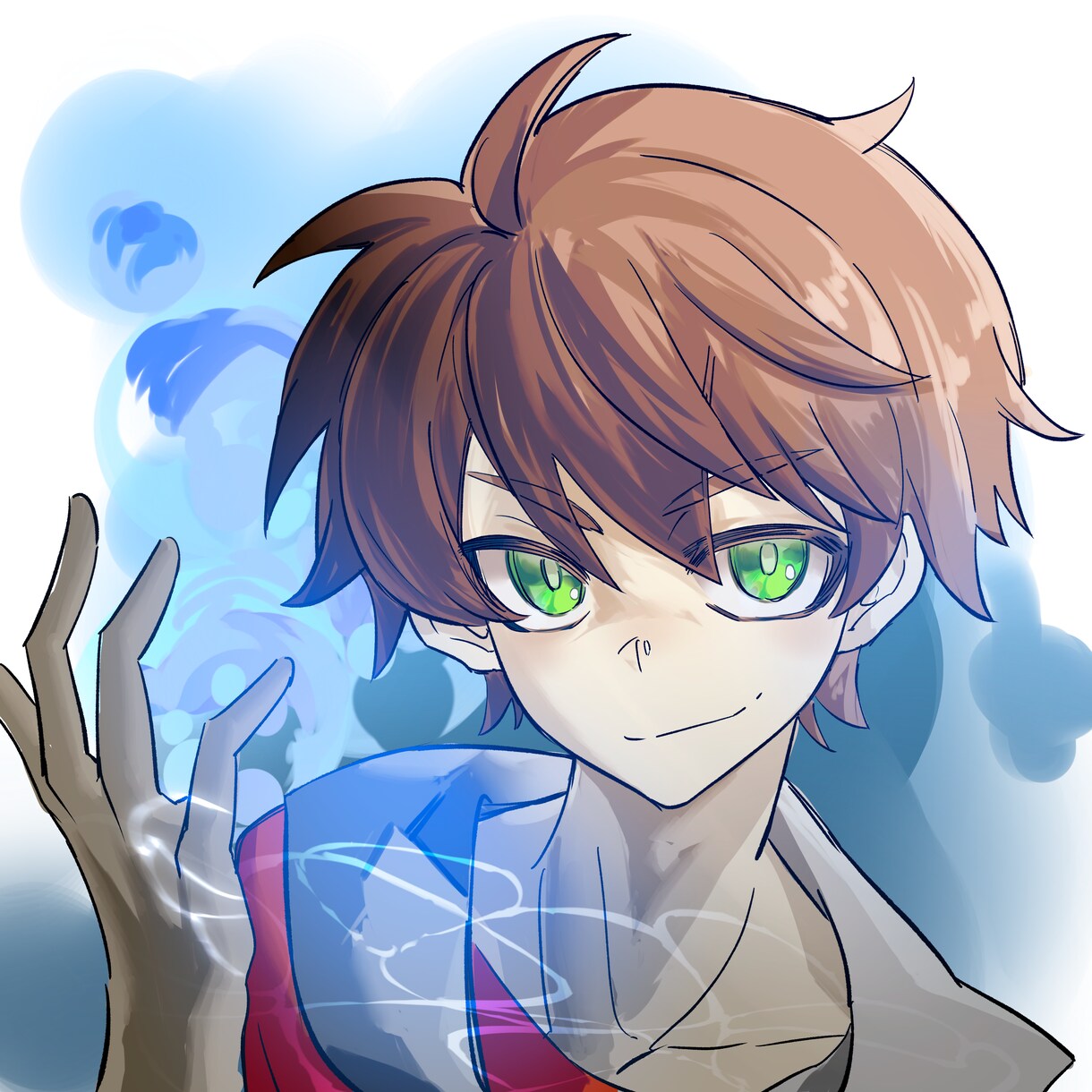 格好いい少年イラストを描きます アイコン､立ち絵､､一枚絵全般受け付けます。 イメージ3