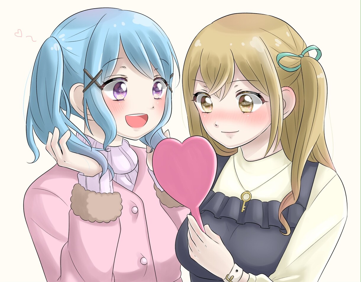女の子のイラスト描きます 依頼された人物のイラストを描きます イメージ2