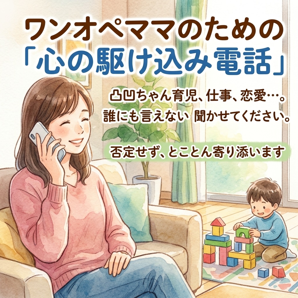 男児＊ワンオペママの誰にも云えないモヤモヤ訊きます 【秘密厳守】こだわり強めな男児を育てるママ専用の愚痴訊き部屋 イメージ2