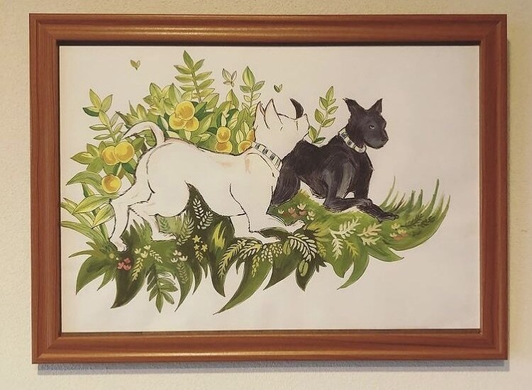 可愛いペット（犬、猫以外も可）似顔絵承ります ペット全般のアナログ原画を郵送します。犬猫以外も受付中！！ イメージ3
