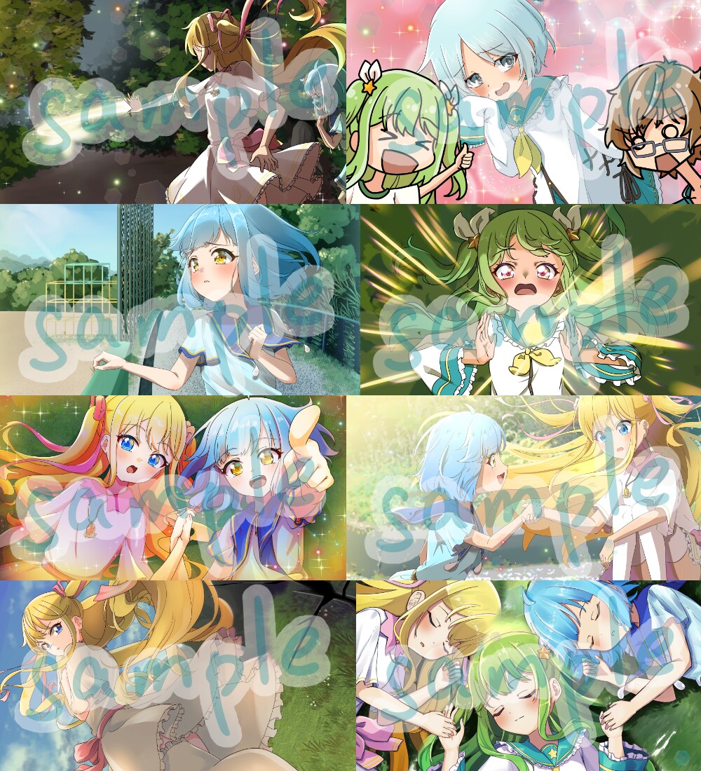 キラキラで可愛いイラスト描きます アイコン、ヘッダー、一枚絵など！用途に合わせておまかせあれ♪ イメージ5