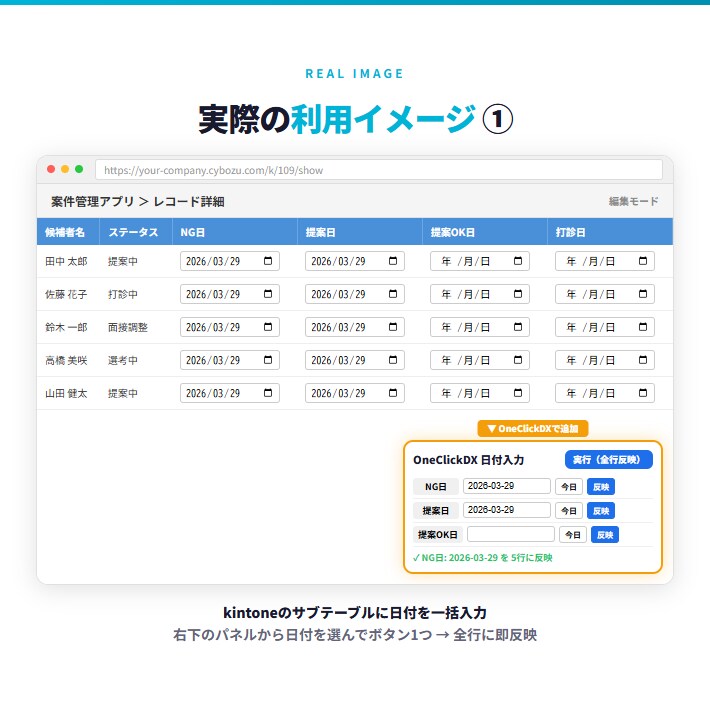 Webツールの手作業をボタン1つで自動化します Chrome拡張で即使える｜買い切り3,000円〜 イメージ4