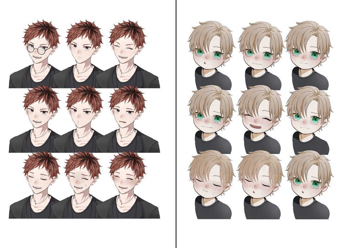 TRPGやゲーム配信の立ち絵描きます デザインからお手伝いさせていただきますお気軽ご相談ください！ イメージ3