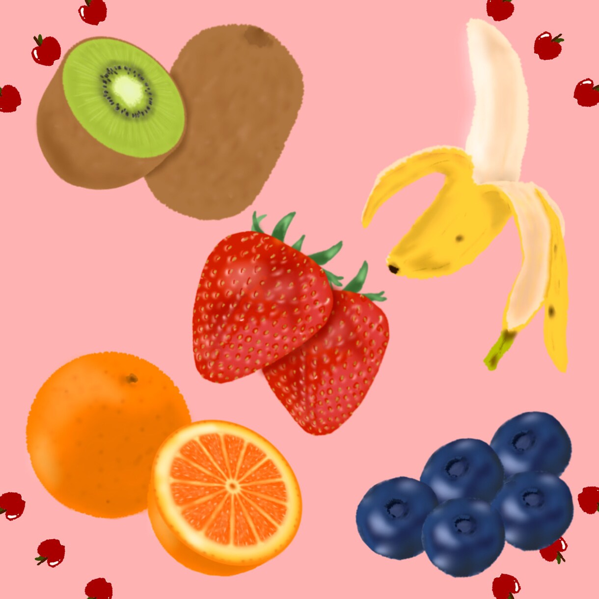 今すぐ食べたくなる食べ物のイラスト描きます お店のメニューやポスター等に使えるワンポイントイラスト イメージ4