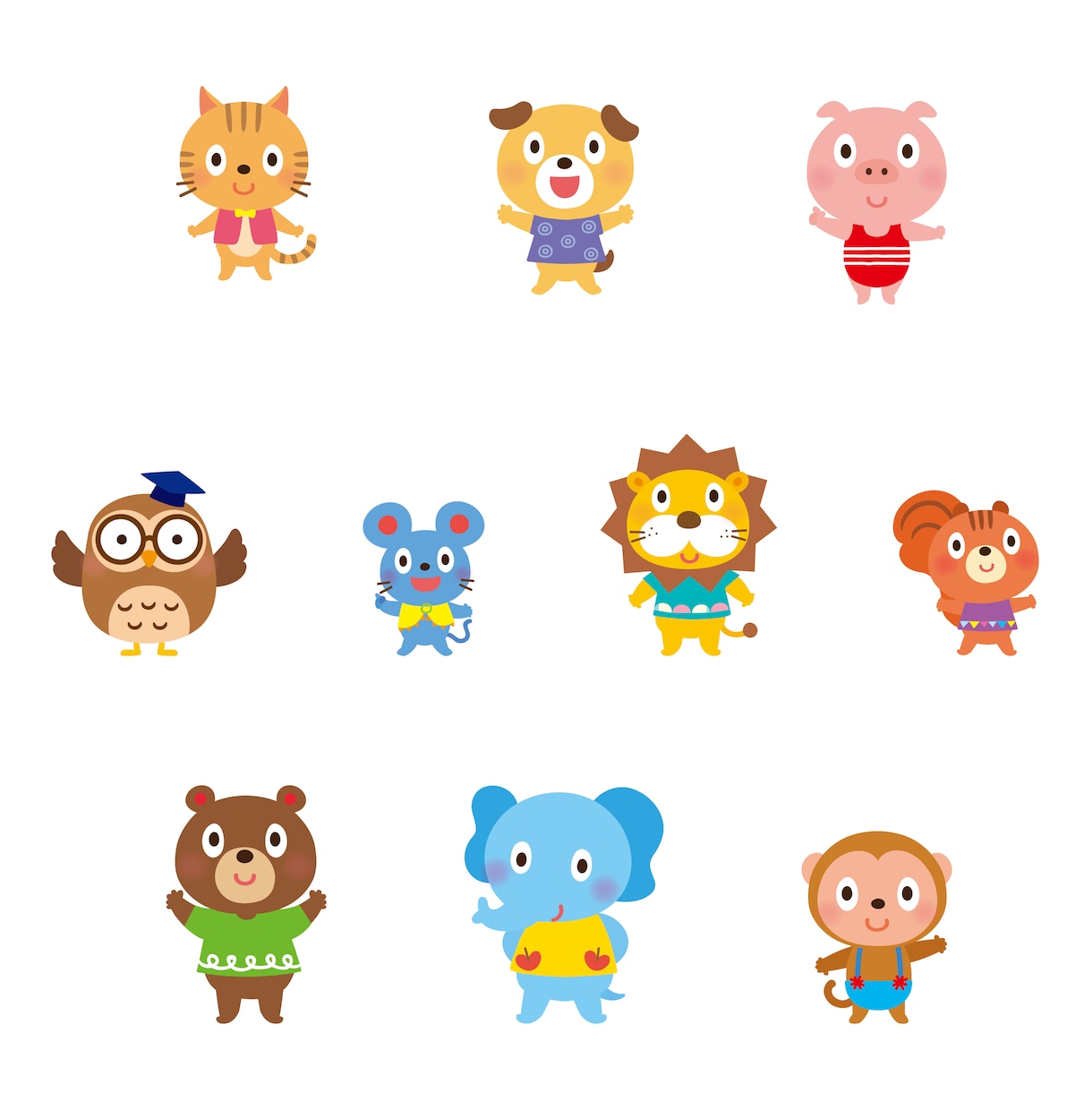 ゆるくてかわいい動物イラスト描きます 【30年以上の実績！】プロが動物イラストを作成します！ イメージ8