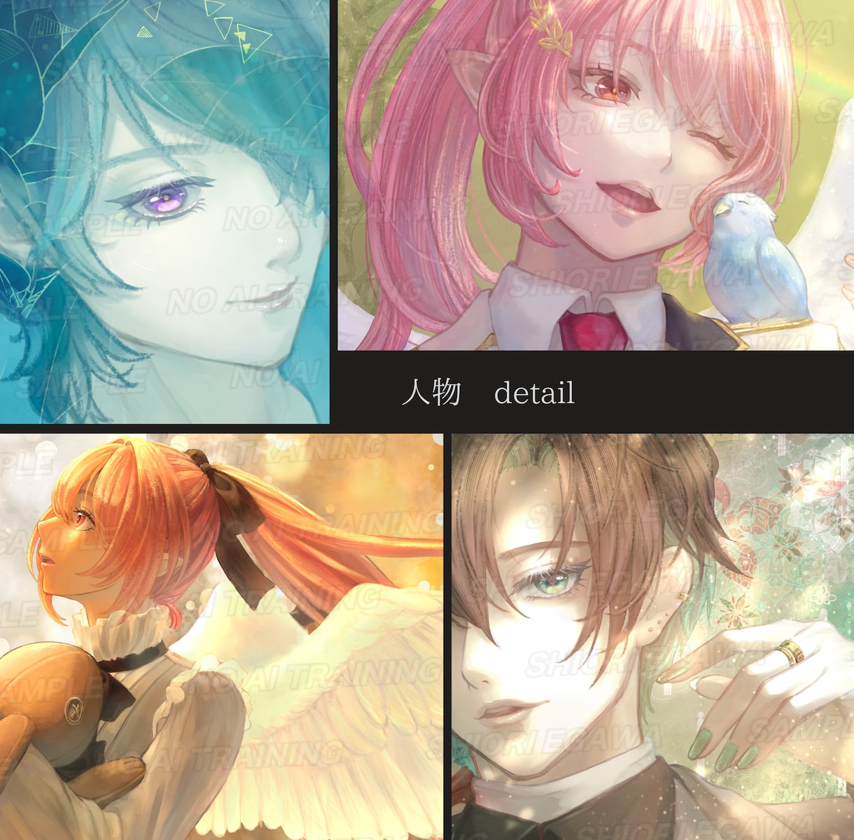 ボカロ・歌ってみたのMV用一枚絵イラスト制作します 光と空気感を大切にした高解像度厚塗りの一枚絵◆通常１０日納品 イメージ6
