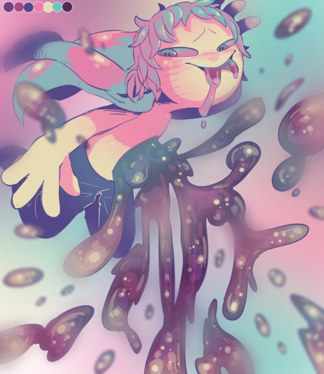 パキッとポップなイラストお届けします ピカピカかわいいイラストで明るくしましょう！ イメージ1