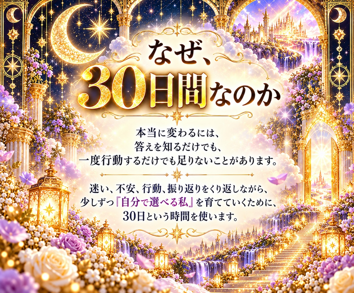 恋愛の不安に寄り添い30日間伴走します 答えを求め続ける恋愛から、自分で人生を選べる30日間へ イメージ5