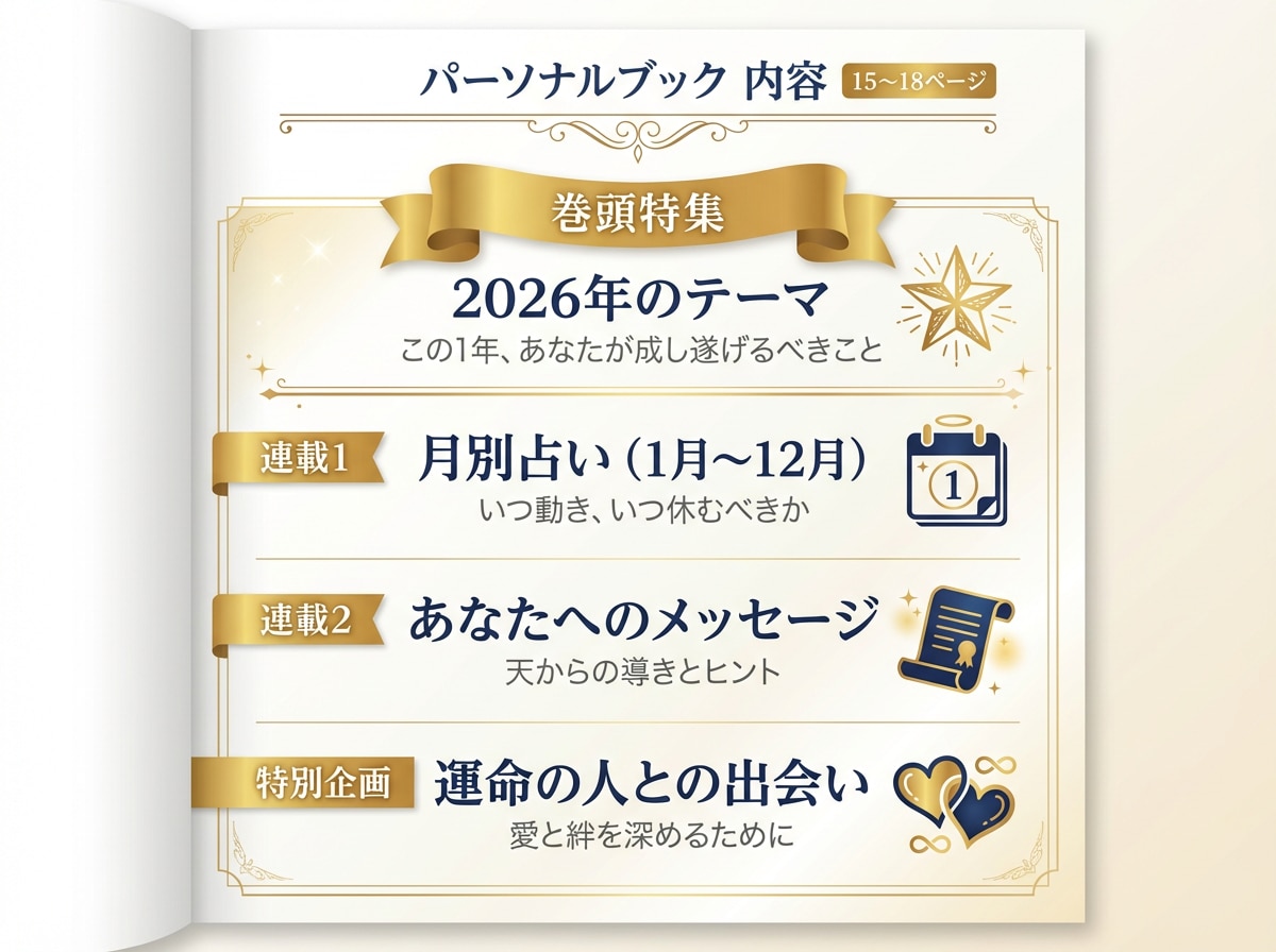 2026年完全攻略】一生使える宿命鑑定します 動く年・止まる月・避ける方位を明示する年間設計書 イメージ5