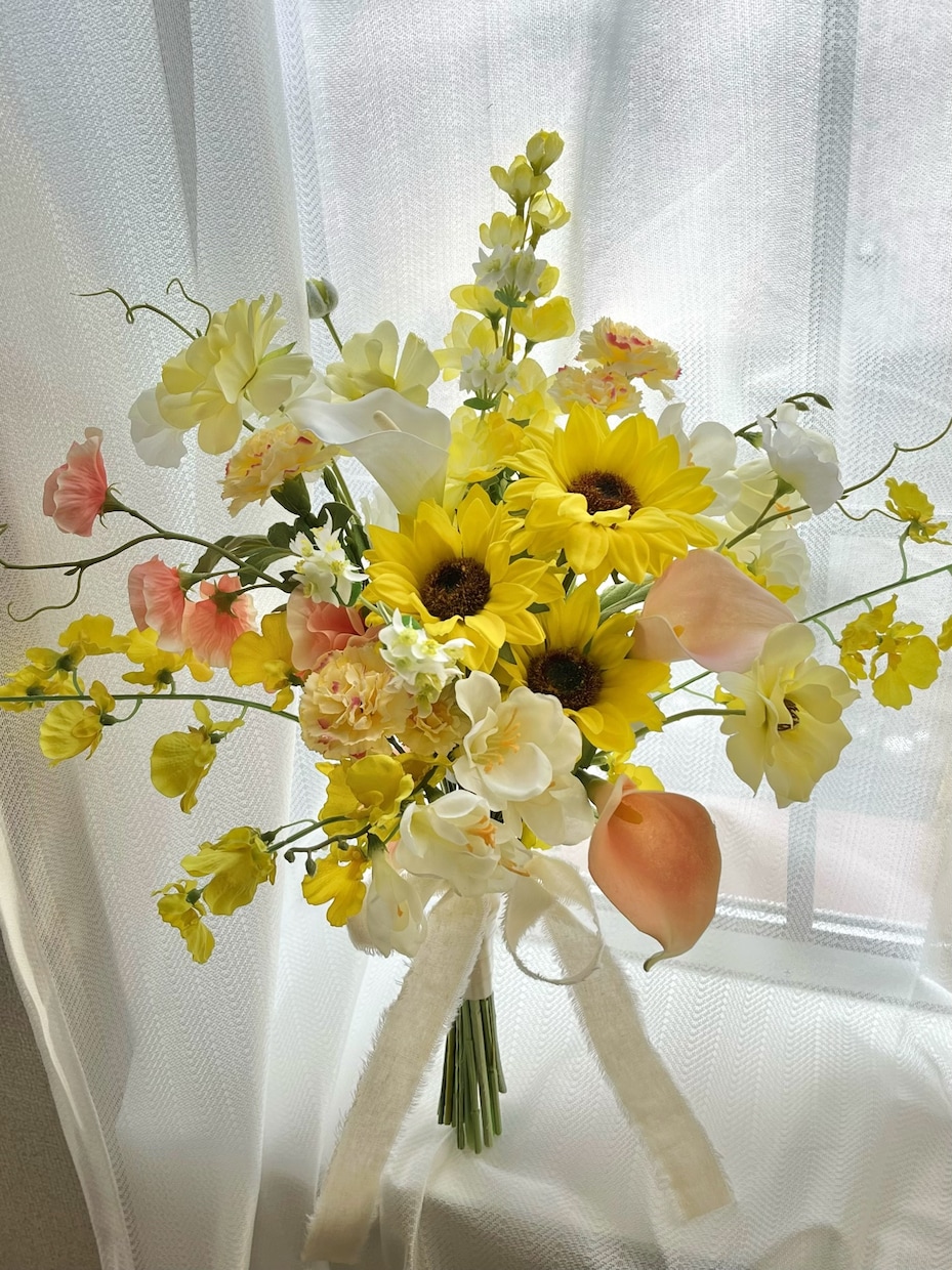 ブーケ(結婚式や前撮りなどに♪)お作りします オーダーメイドブーケを素敵にお作りします。 イメージ5