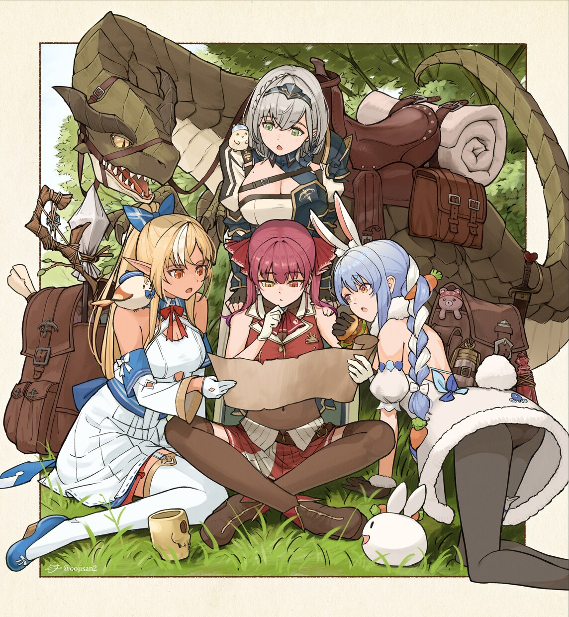 かっこいいも、かわいいも！ご希望のイラスト描きます 立ち絵、ディフォルメ、キャラデザ★幅広いタッチで対応可能！ イメージ6