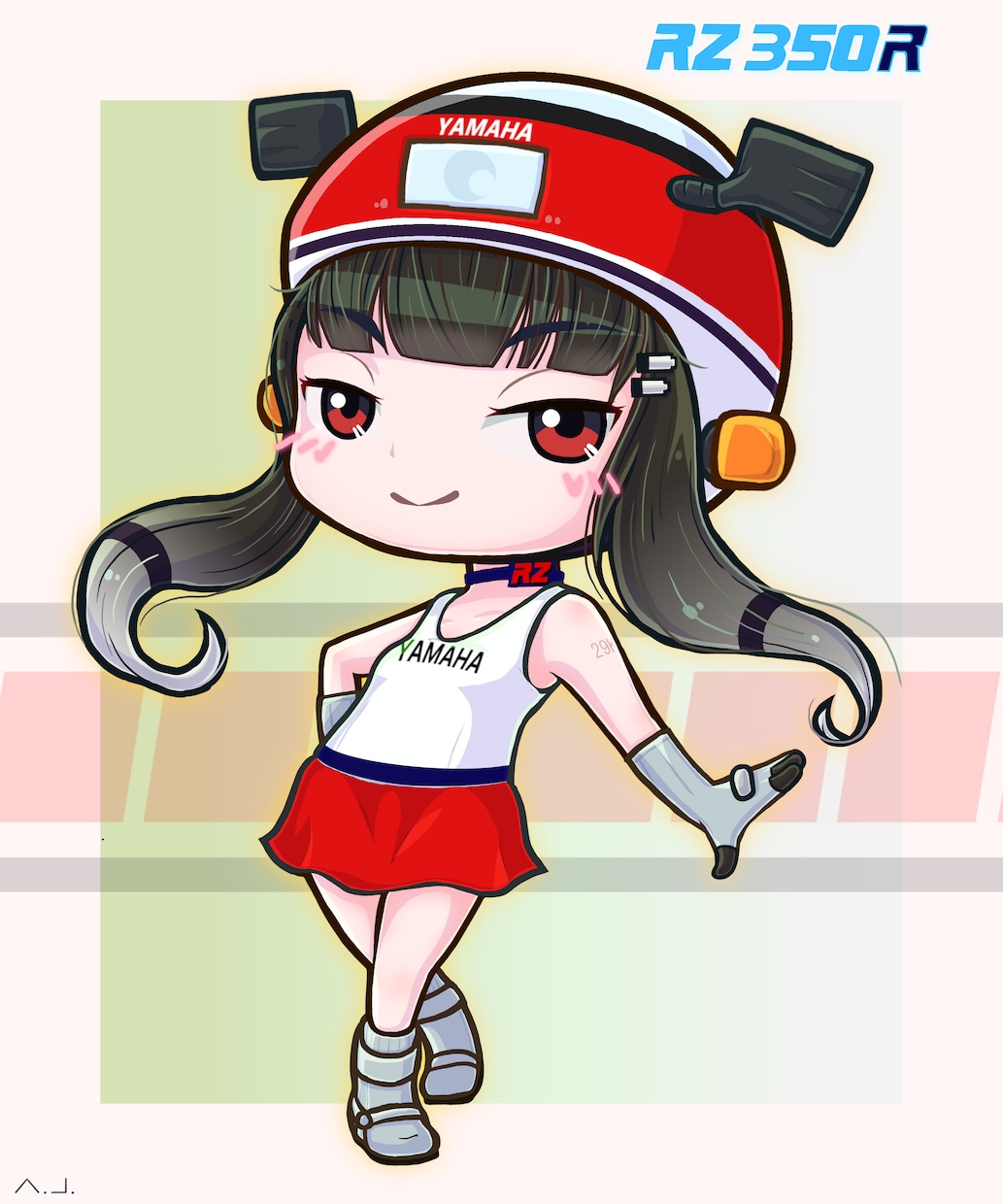 かわいい系キャラクターを作成します アニメ調でかわいさと共にわかりさすさのあるデザイン！ イメージ4
