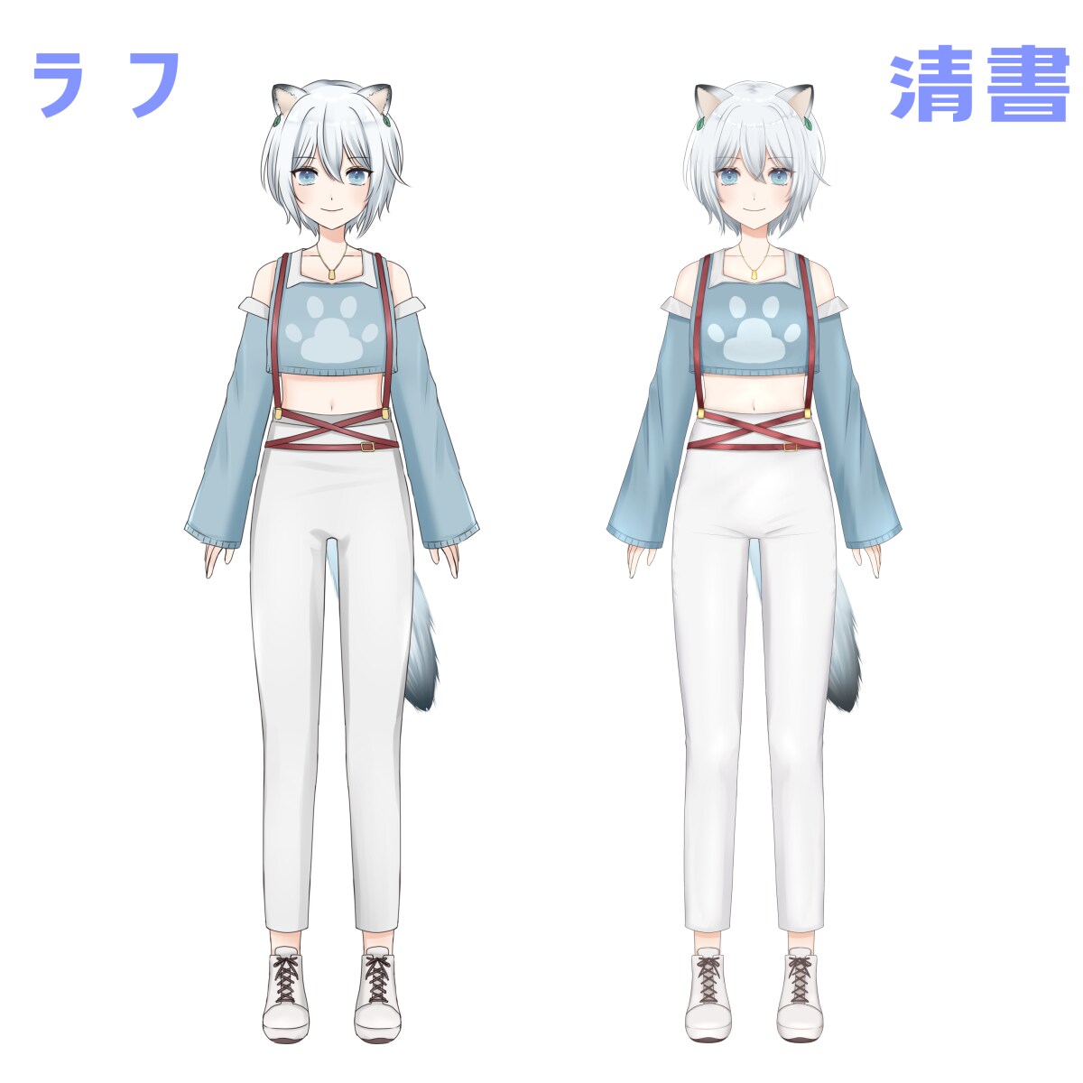 全部セット！Vtuber向けモデル制作いたします クオリティ重視で素敵なモデルを作成いたします☆ イメージ5