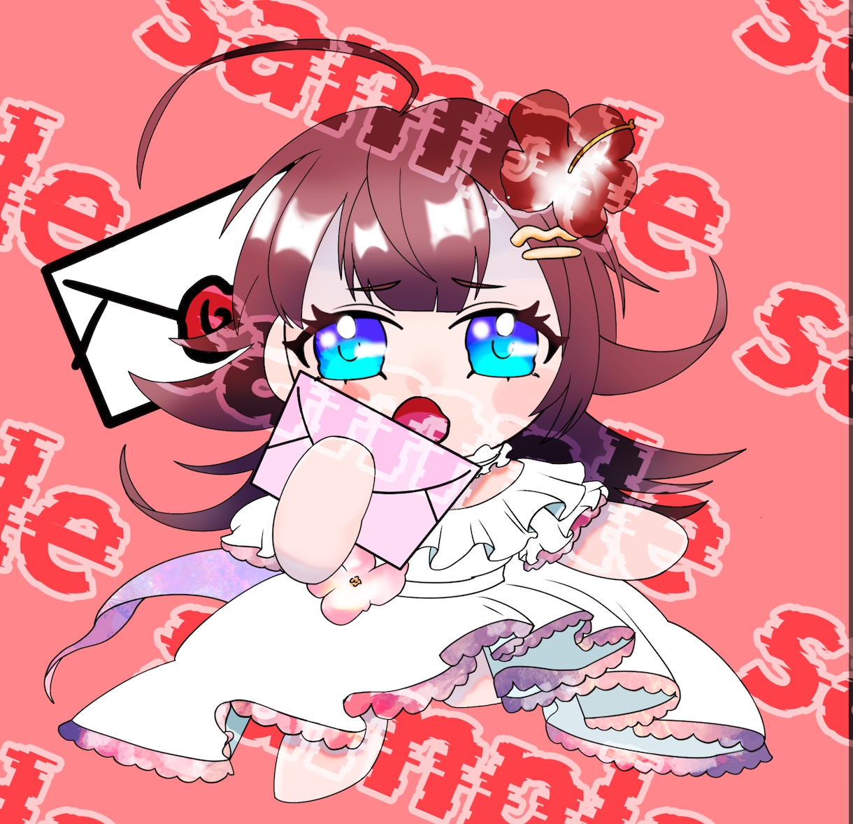 SNS用アイコン描きます X、Instagram、TikTok、LINEなどに! イメージ1
