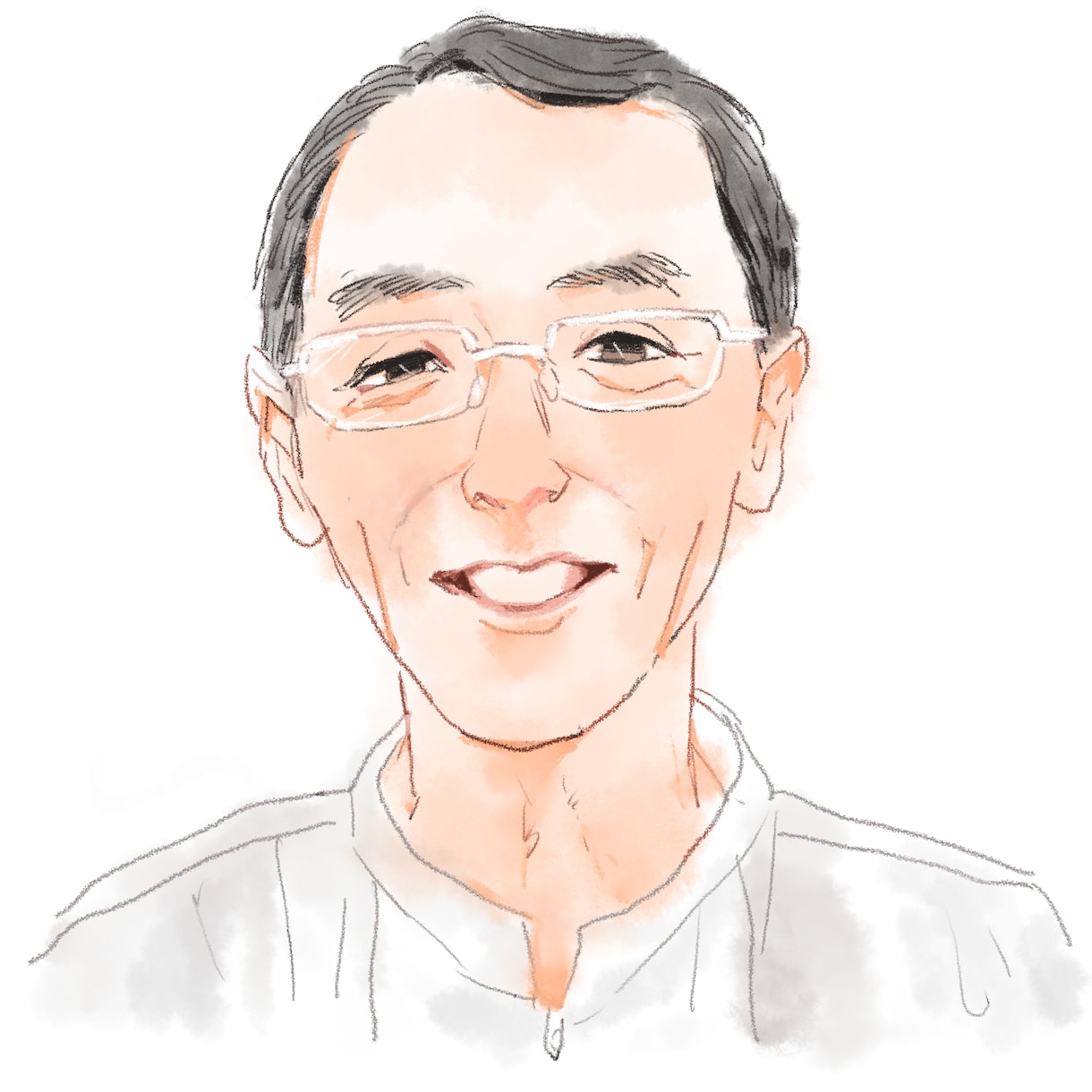 好印象に＊温かい雰囲気で似顔絵描きます SNS/アイコン/名刺/水彩風のイメージ イメージ2