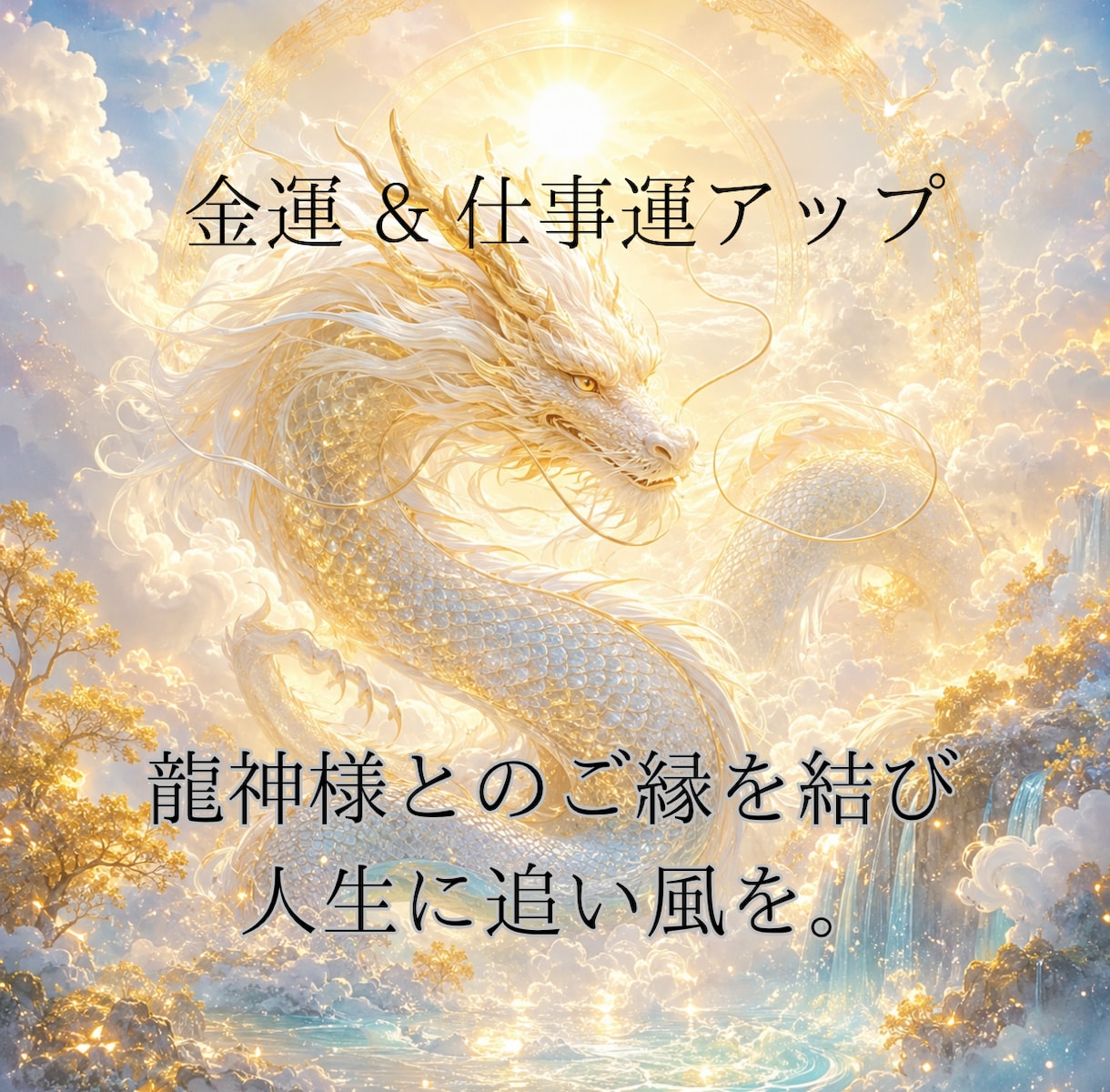龍神様とご縁を結びエネルギーとメッセージを届けます 金運爆上がり！起業家さん向け！ イメージ1