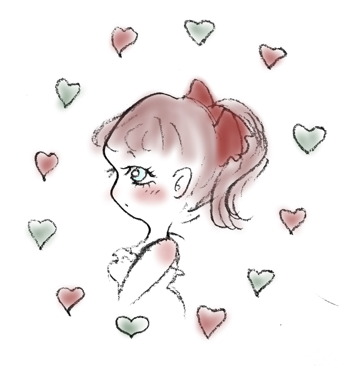 ゆるふわ、かわいい感じのイラスト描きます ゆる可愛いイラスト書いてます！ イメージ2