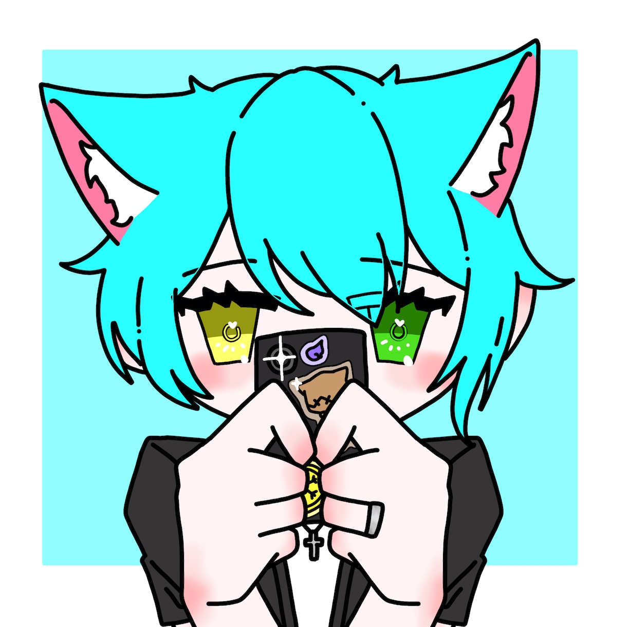 お好きなキャラ(版権○)お描きします ご依頼者さまの欲しいものをデフォルメして可愛らしく描きます イメージ2