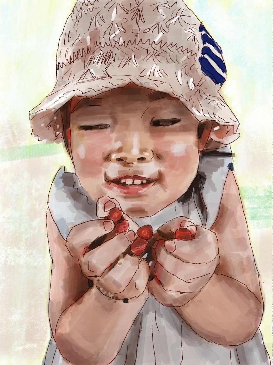 お預りしたお写真から手書きアート作品を作成します お気に入りの写真をアート作品に・・・！アイコンにもおすすめ！ イメージ8