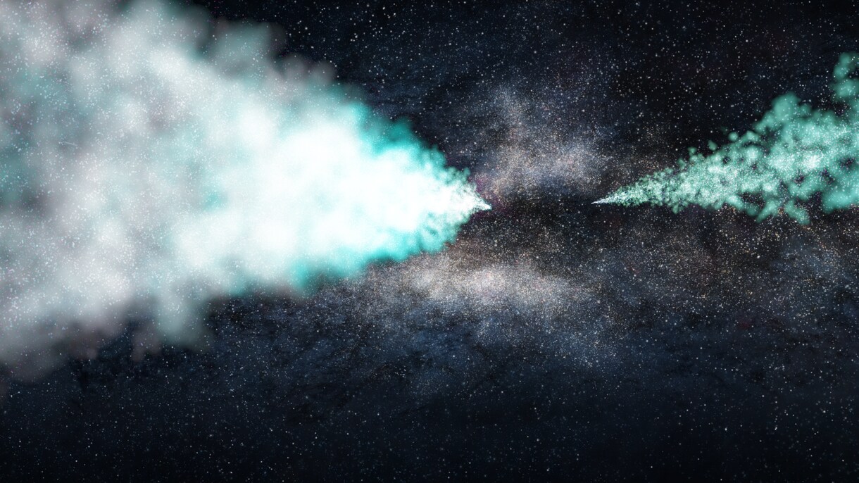 星々が織りなすウエディングオープニング制作します 壮大な宇宙がコンセプトご列席の方達へのメッセージからスタート イメージ3
