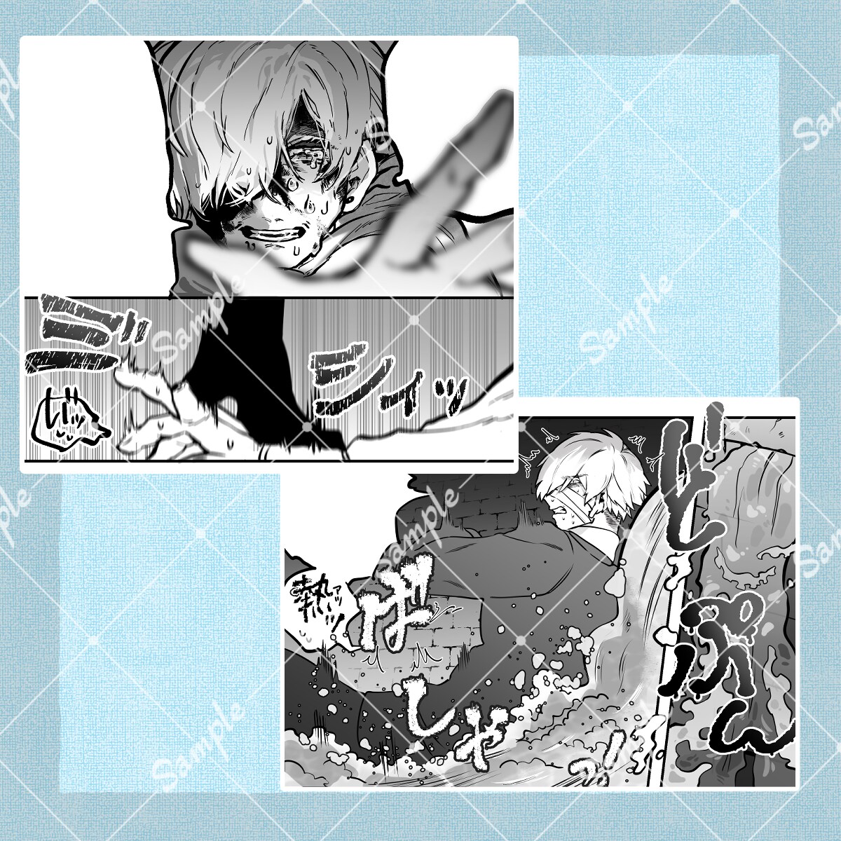 商用◎創作◎モノクロ～カラー漫画制作承ります 広告/SNS/同人誌/挿絵など幅広い用途で使用可能！ イメージ3