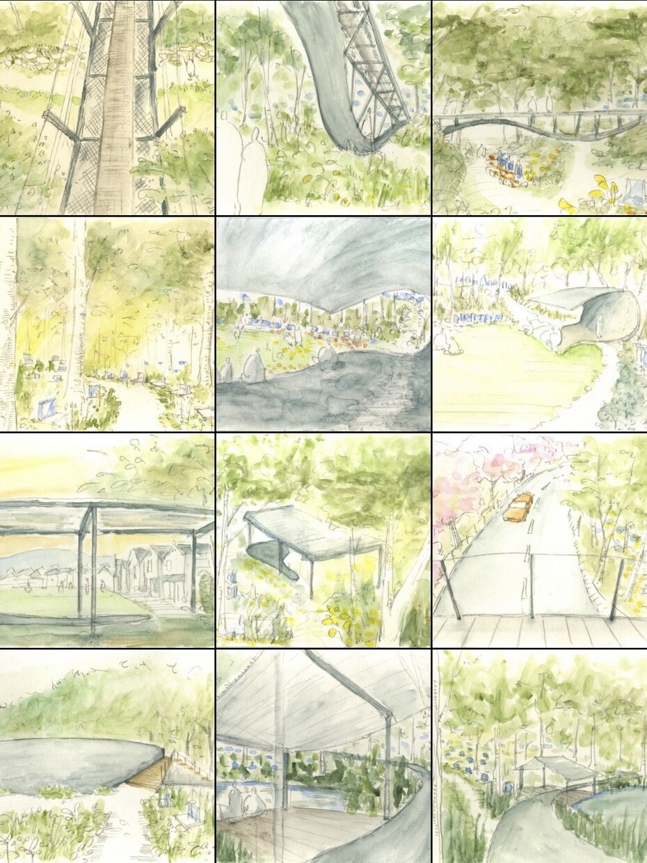 初回限定価格　建築、街、自然のイラスト描きます あなたの想い描く建物、街、自然をイラストで表現します。 イメージ2