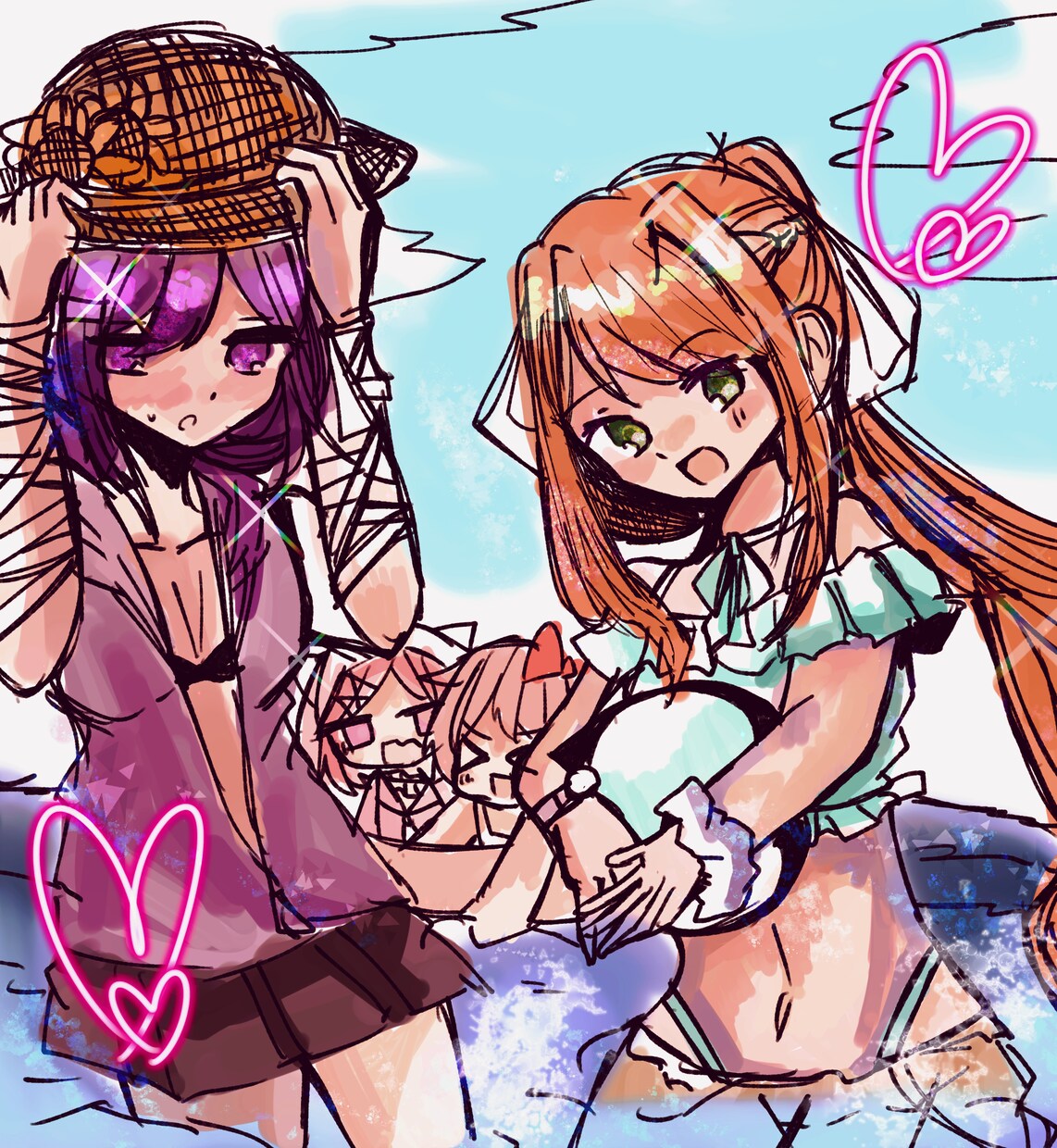 かわいい女の子、夢絵等描きます かわいい女の子をメインに描いています。 イメージ4