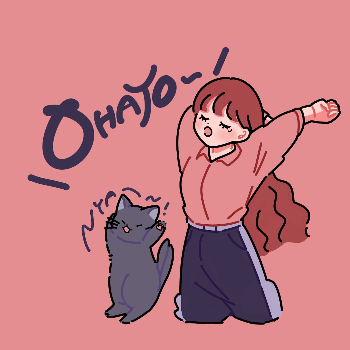 ポップでかわいい！手描き文字×イラスト制作します ポップでカラフルなイラストをお届けします！ イメージ5