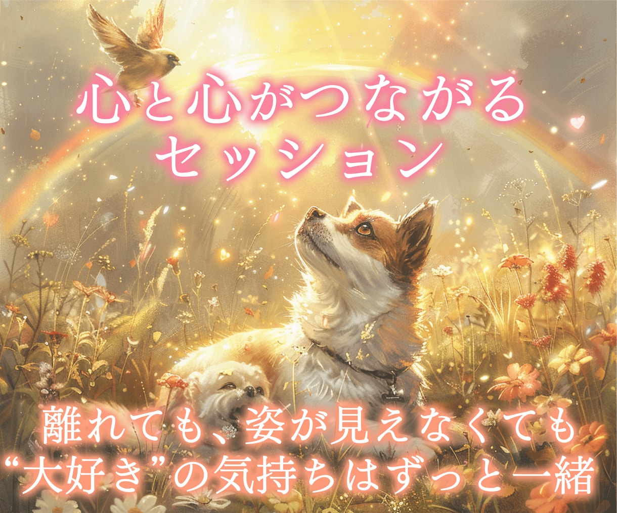 アニマルコミュニケーション/大切な子とお話しします ペットの気持ちをお伝えします♡お空の子も大丈夫です☆ イメージ4