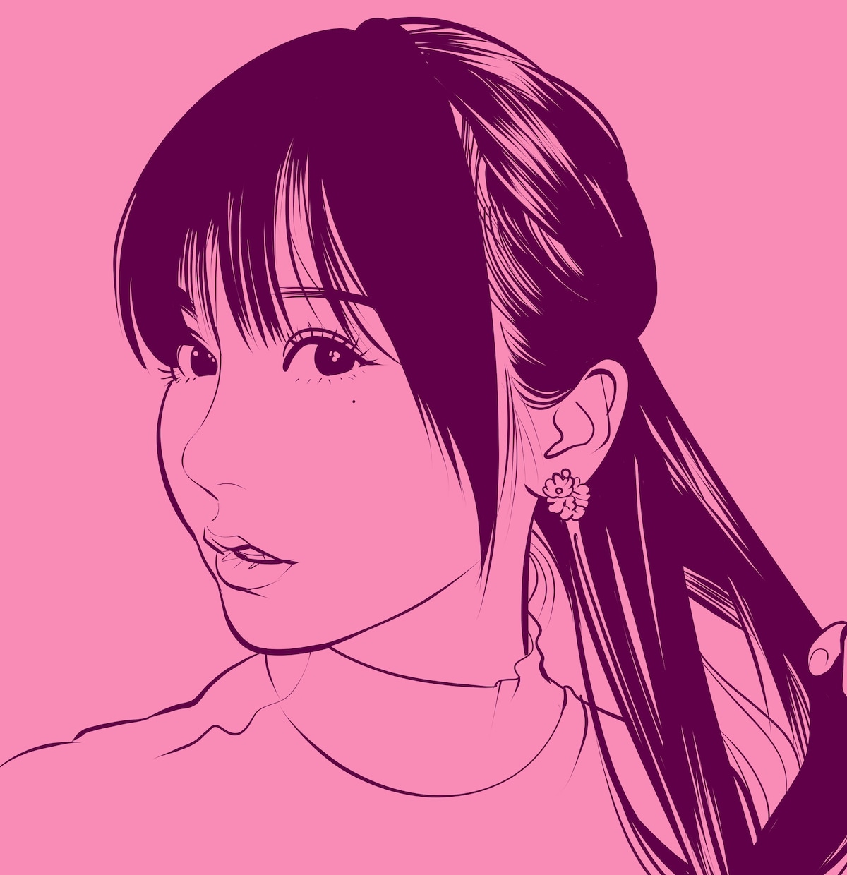 ソフトでカラフル！2色の似顔絵アイコン描きます パターン以外の配色リクエストもOK。 イメージ7