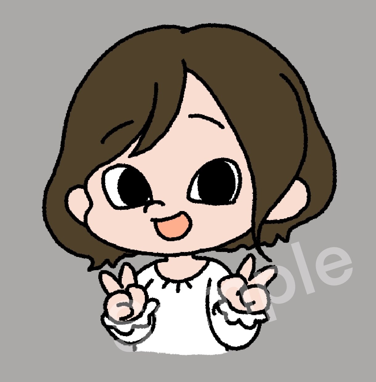 老若男女問わず！あたたかな似顔絵描きます アイコンや名刺に使える！写真が苦手な方にもオススメ！ イメージ3