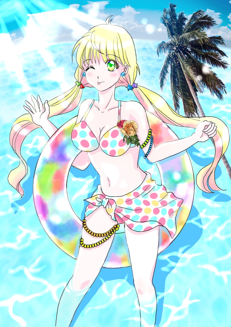ボカロ曲の1枚絵やMVやイラスト等の絵師請負います 貴方だけの可愛いを届けます。自分だけを特別に イメージ9