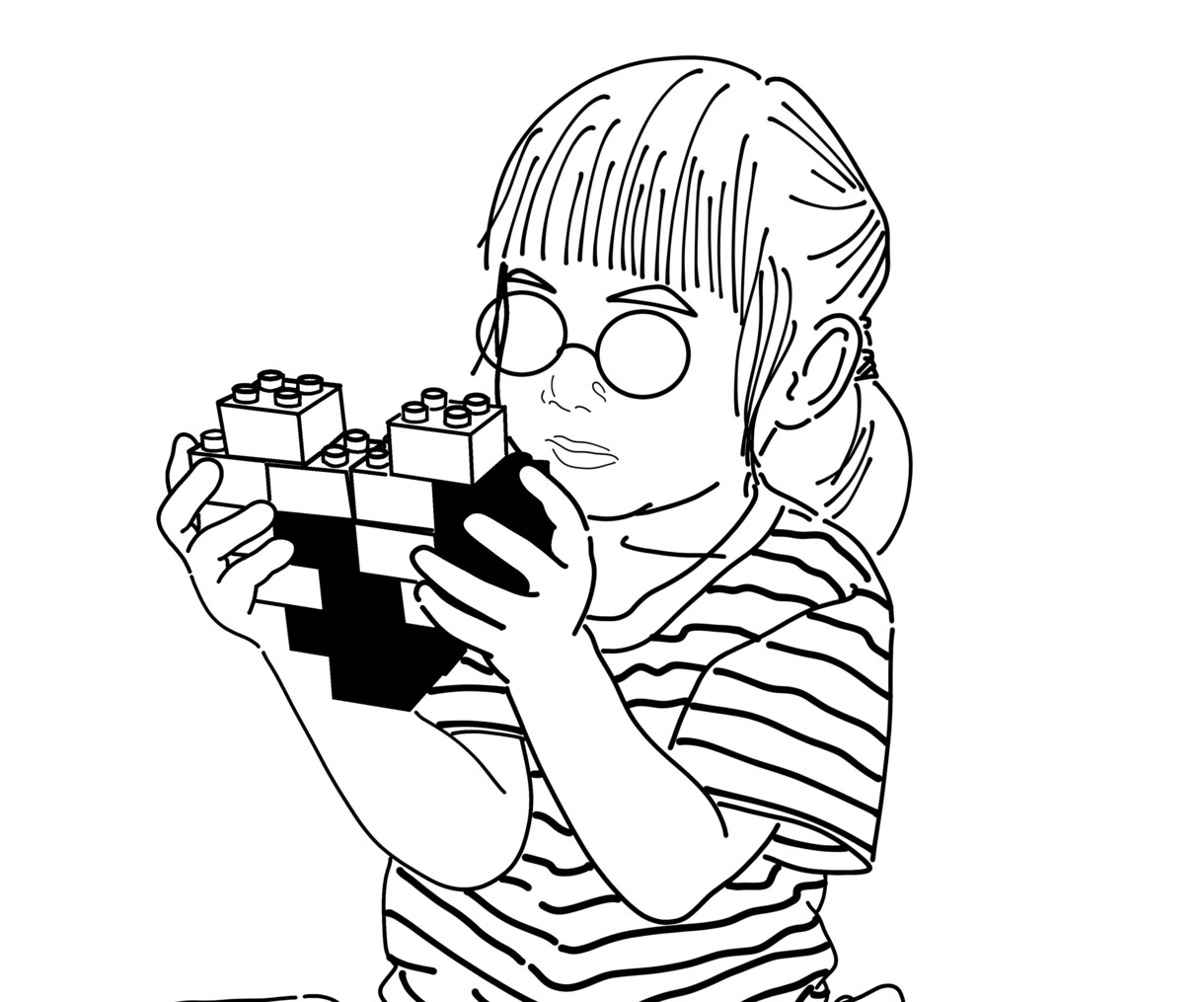 可愛いシンプルアイコン描きます SNSに是非！モノクロ線画アイコンです！ イメージ4
