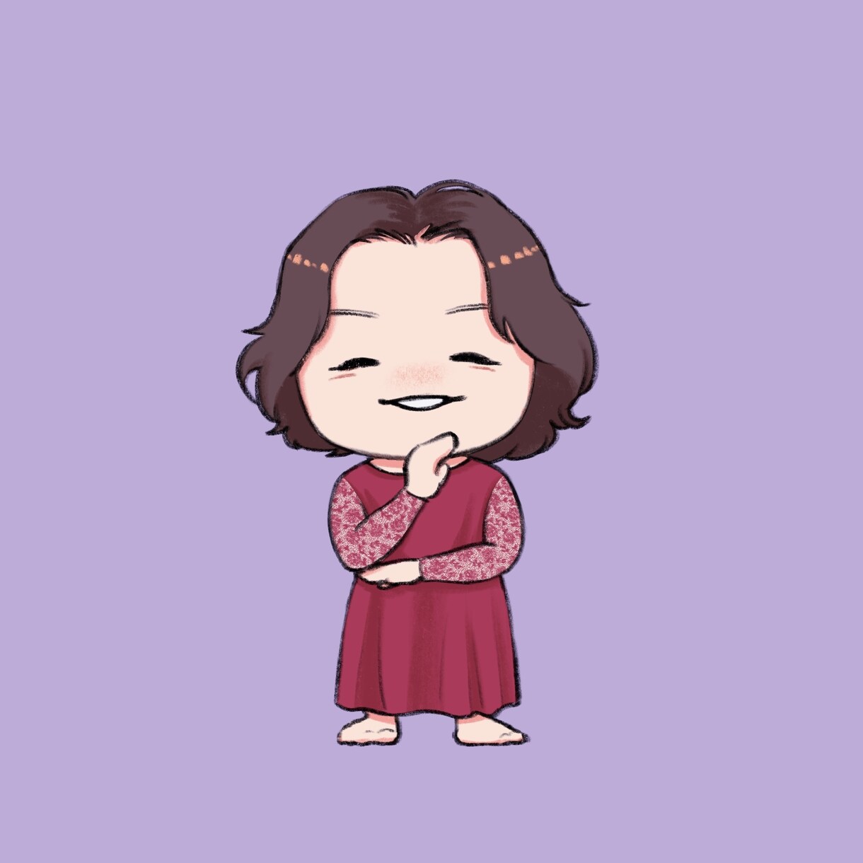 デフォルメ似顔絵を描きます 絶妙に可愛い！癖になる！そんな似顔絵を描きます。 イメージ2