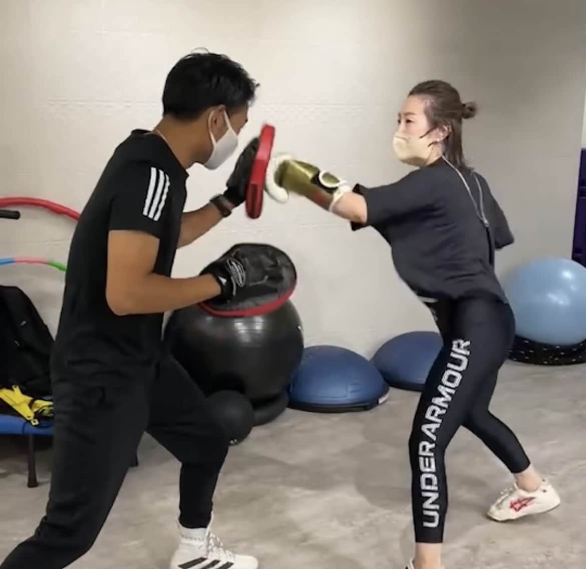 楽しく動いて、気付いたらシェイプアップしてます 出張BOXINGミット打ちトレーニング イメージ1