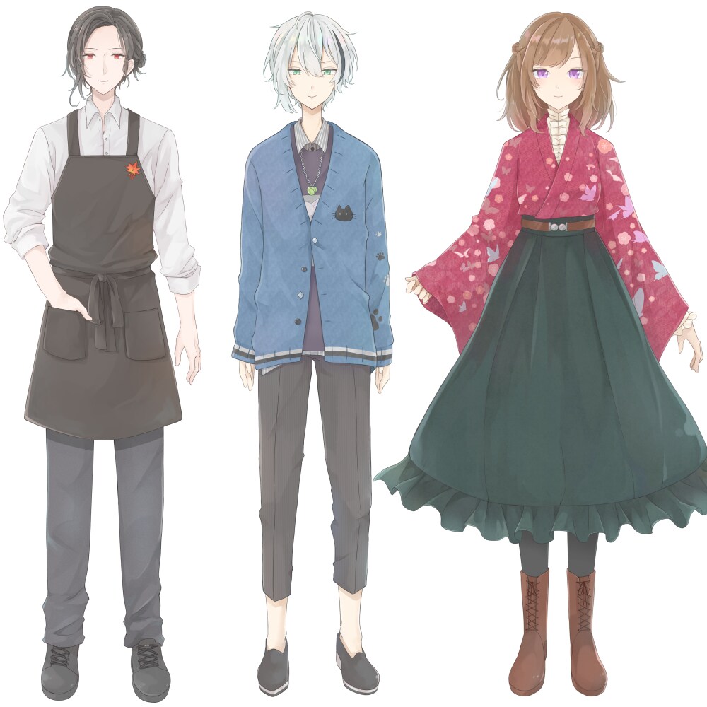 イラスト＋Live2Dモデリングを承ります Facerig対応！イラストからモデリングまで全て承ります。 イメージ8