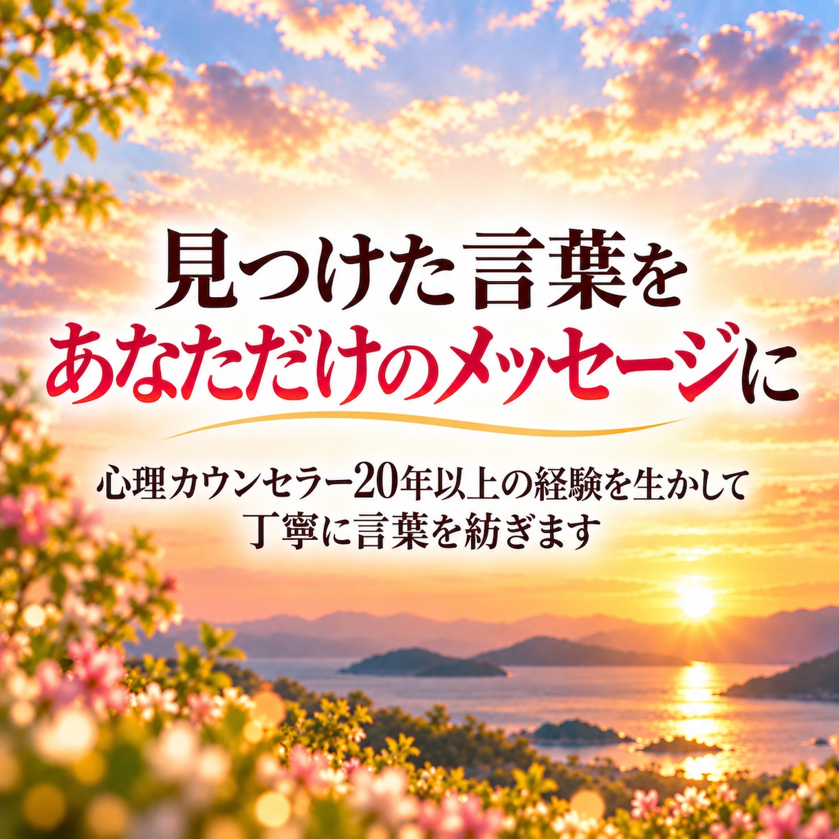人生好転へ！大切な言葉を「声のお守り」にします 心の奥でずっと求めていた言葉を一緒に見つけます イメージ6