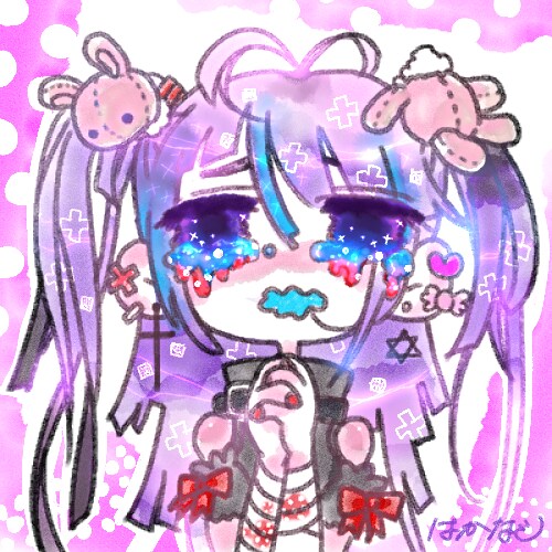 最短3日！！ゆめかわいい☆イラスト描きます ＳＮＳのアイコンや、ヘッダー、動画素材におすすめ☆ イメージ9