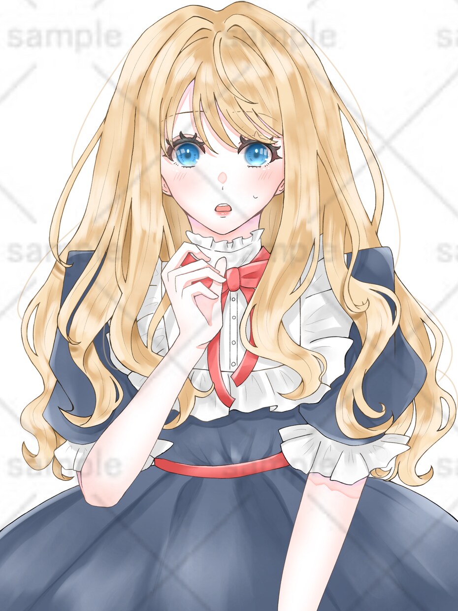 イラスト(夢絵、コテ同など)お描きします オリジナルキャラクター、推しなど… イメージ1
