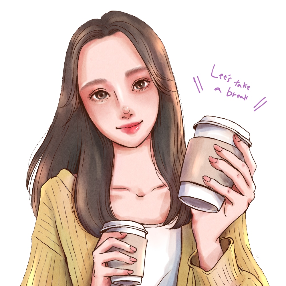可愛くて魅力的な女の子をお描きします 商用利用OK！おしゃれで可愛い♡様々なご要望に対応します！ イメージ2