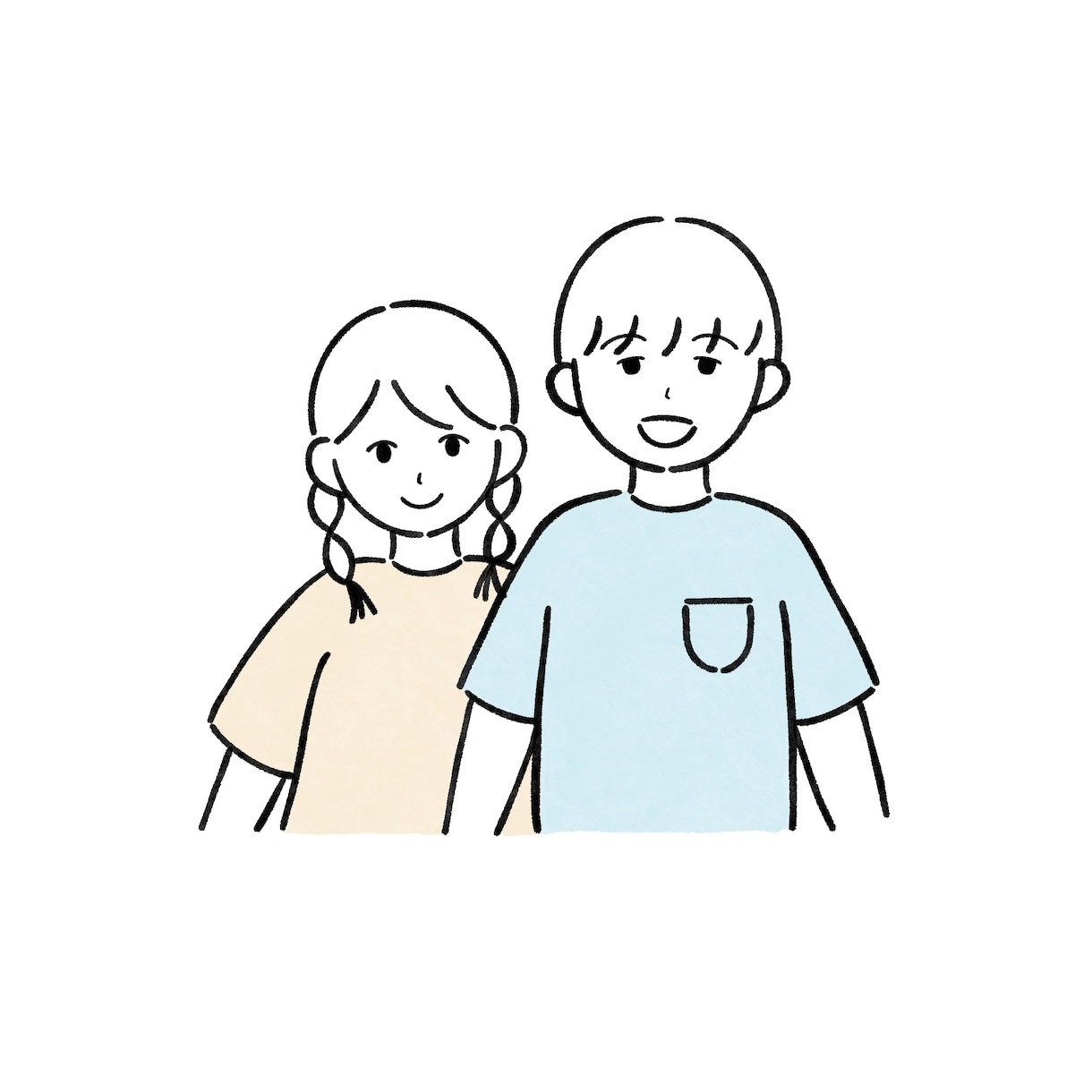 シンプルでかわいい似顔絵描きます SNSやブログのアイコン、プレゼントや思い出に☺︎ イメージ5