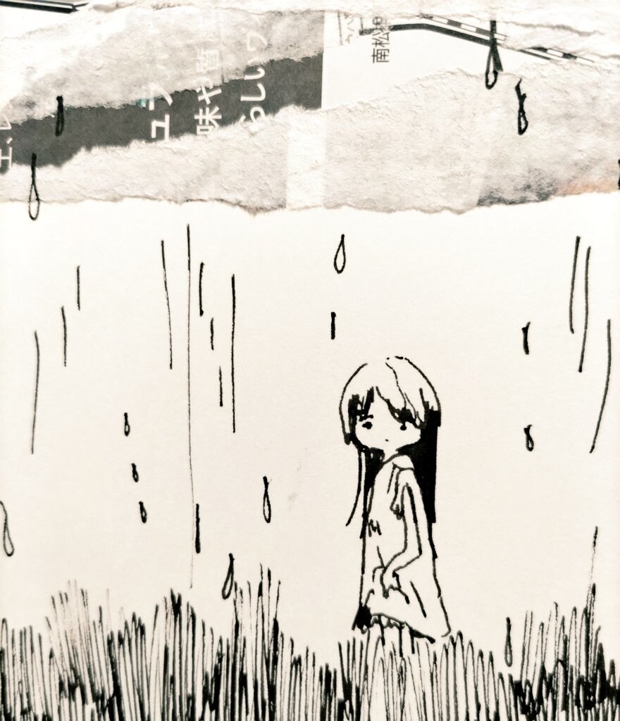 個性的なモノクロイラスト制作します 【MV・小説挿絵・ジャケット】逆にインパクト＆被らない！ イメージ7