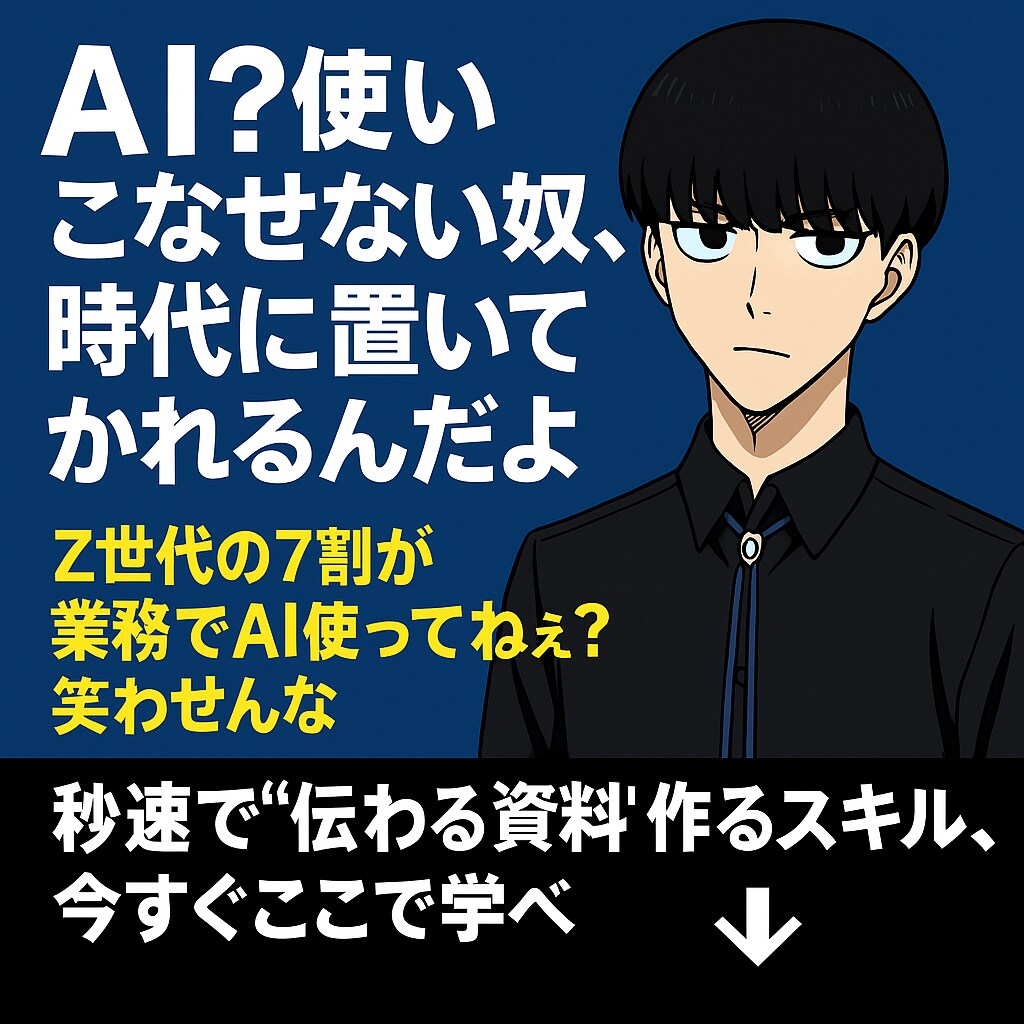 未来の生存戦略AIの活用法全部教えます ビジネスや副業に直結！伝わる資料をAIで時短制作 イメージ1