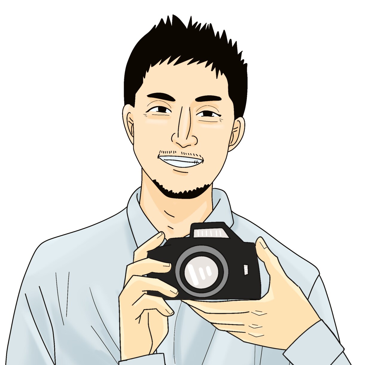 絵柄のテイストが選べる似顔絵描きます あなたらしさを出しながら第一印象を上げる似顔絵作成！ イメージ6