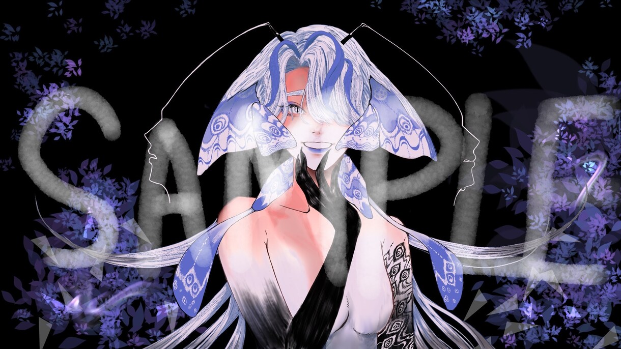 幻想。耽美。美しく物語性のあるイラストお描きします SNS活動を始めたい方、オリキャラの愛をカタチにしたい方へ。 イメージ1