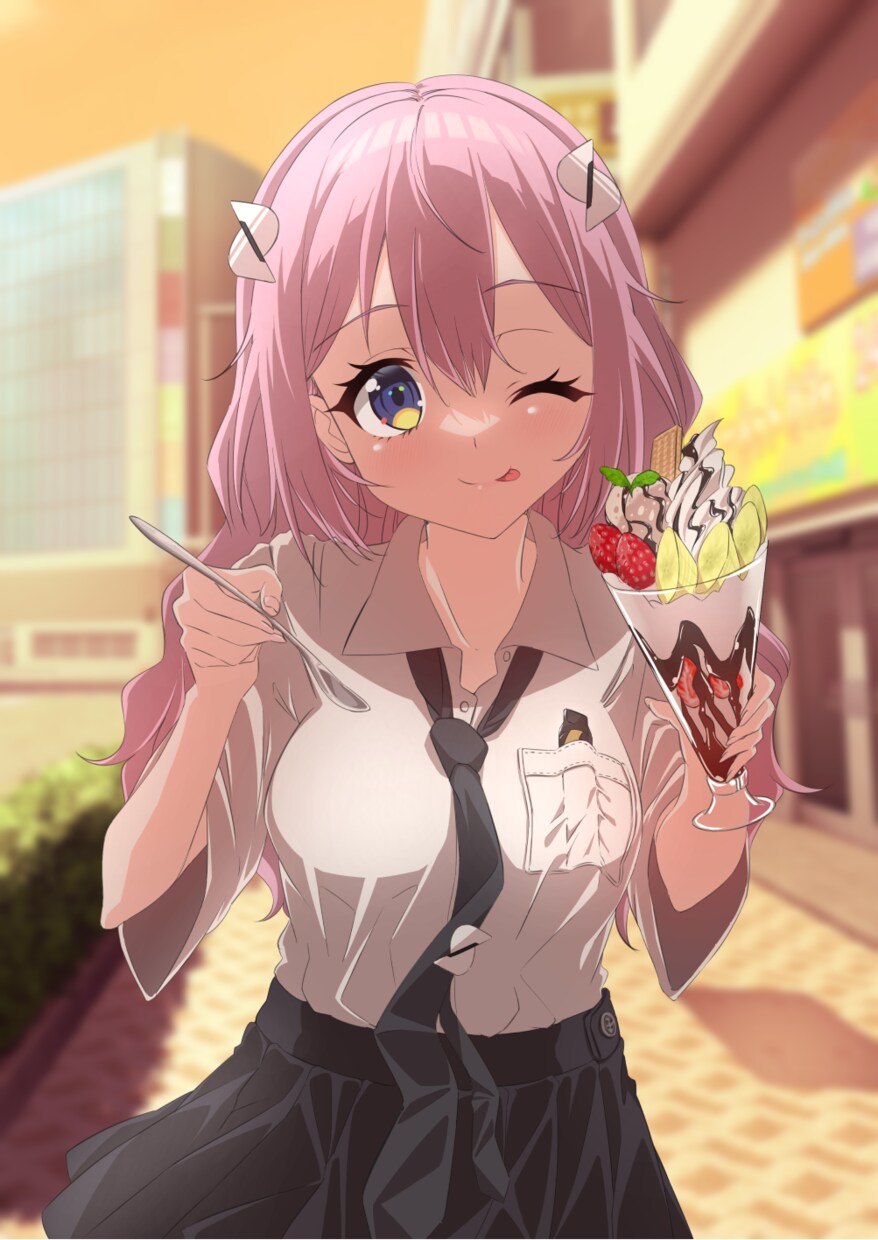 ブラシ塗りで可愛い女の子のイラスト描きます Twitterで2万いいね獲得！！企業案件実践あり イメージ2