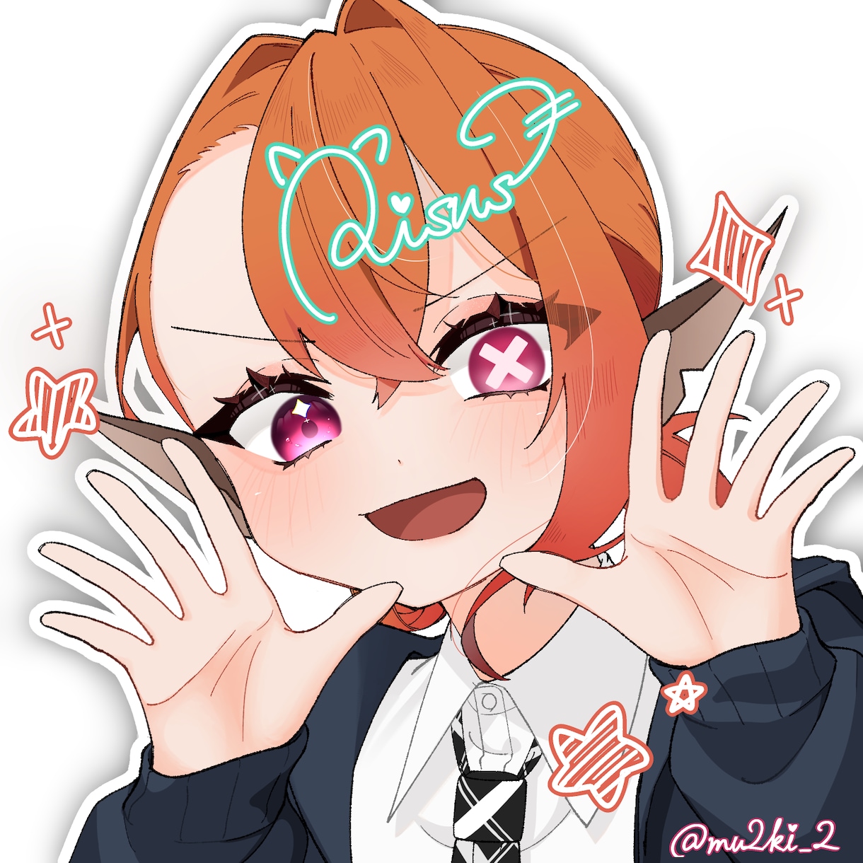 SNS用の可愛いアイコンを描きます キャラクターの可愛さを引き出すようなイラストをお描きします！ イメージ2