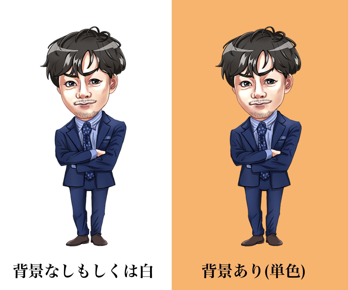 ちょっとリアルな似顔絵お描きします HP、名刺、snsのアイコンなどにご活用いただけます！ イメージ3