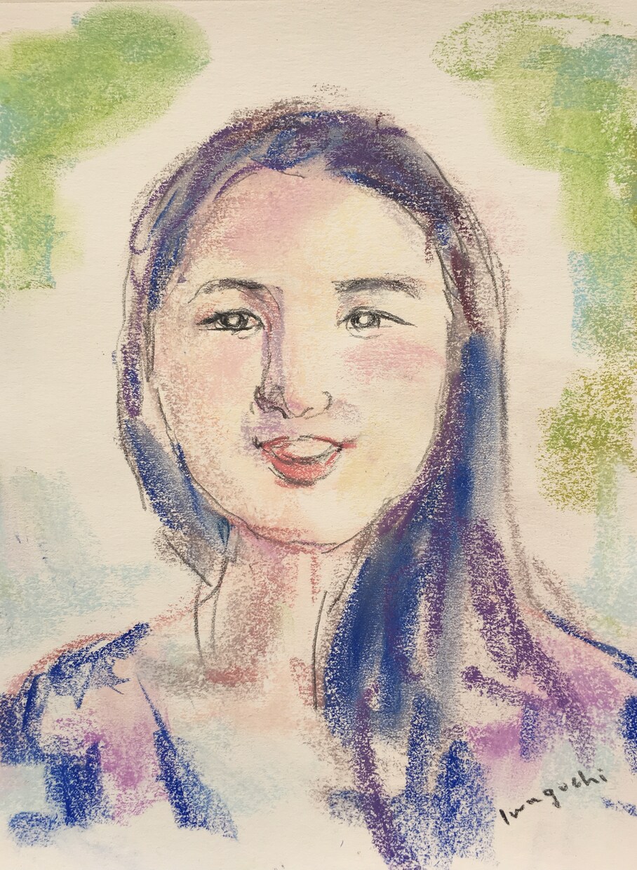 あなたの表情・お姿からパステル画を作成します 世界に一枚だけ♡芸術薫るさりげないイメージのアイコンを！ イメージ10